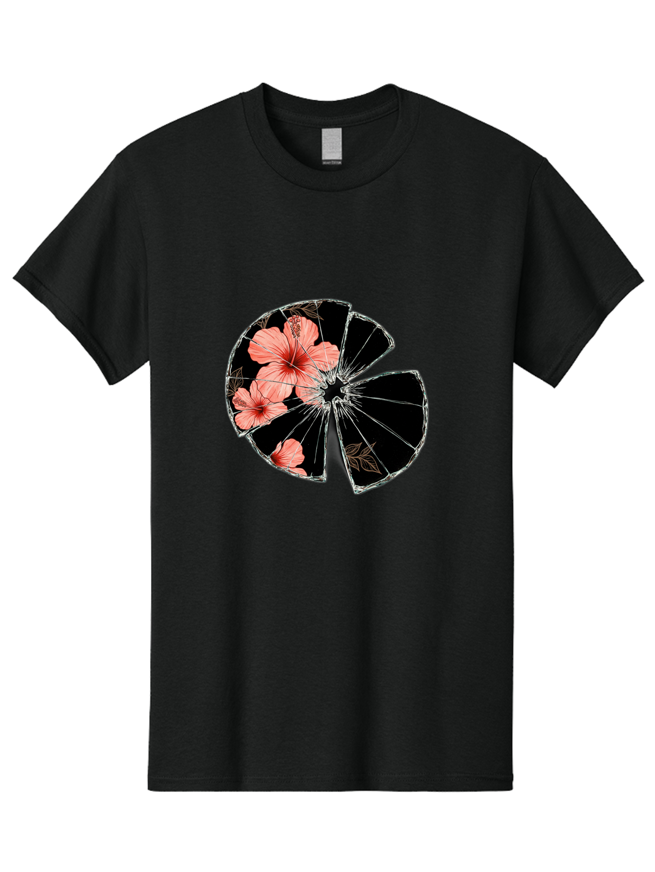 Shattered-Hibiscus Men'S Graphic Tee, 100% Cotton, Comfortable Casual Summer Wear, Machine Washable, Vintage Camera, Old Camera, Antique Camera, Black Camera, Classic Photography, Photography Equipment, Nostalgic Device, Film Camera, Bal297 8