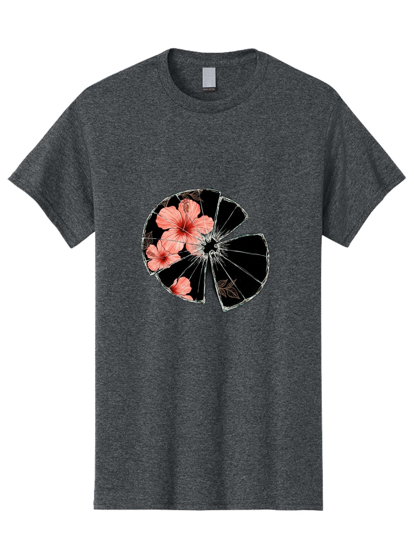 Shattered-Hibiscus Men'S Graphic Tee, 100% Cotton, Comfortable Casual Summer Wear, Machine Washable, Vintage Camera, Old Camera, Antique Camera, Black Camera, Classic Photography, Photography Equipment, Nostalgic Device, Film Camera, Bal297 15
