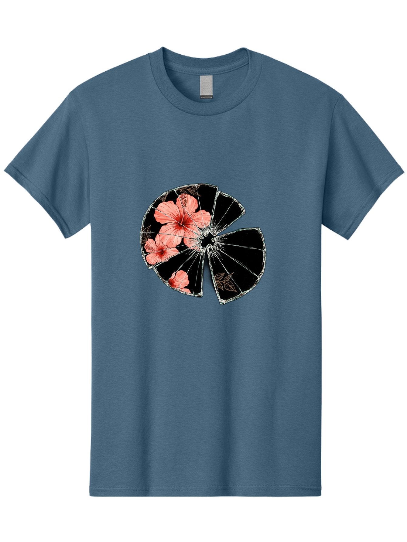 Shattered-Hibiscus Men'S Graphic Tee, 100% Cotton, Comfortable Casual Summer Wear, Machine Washable, Vintage Camera, Old Camera, Antique Camera, Black Camera, Classic Photography, Photography Equipment, Nostalgic Device, Film Camera, Bal297 3
