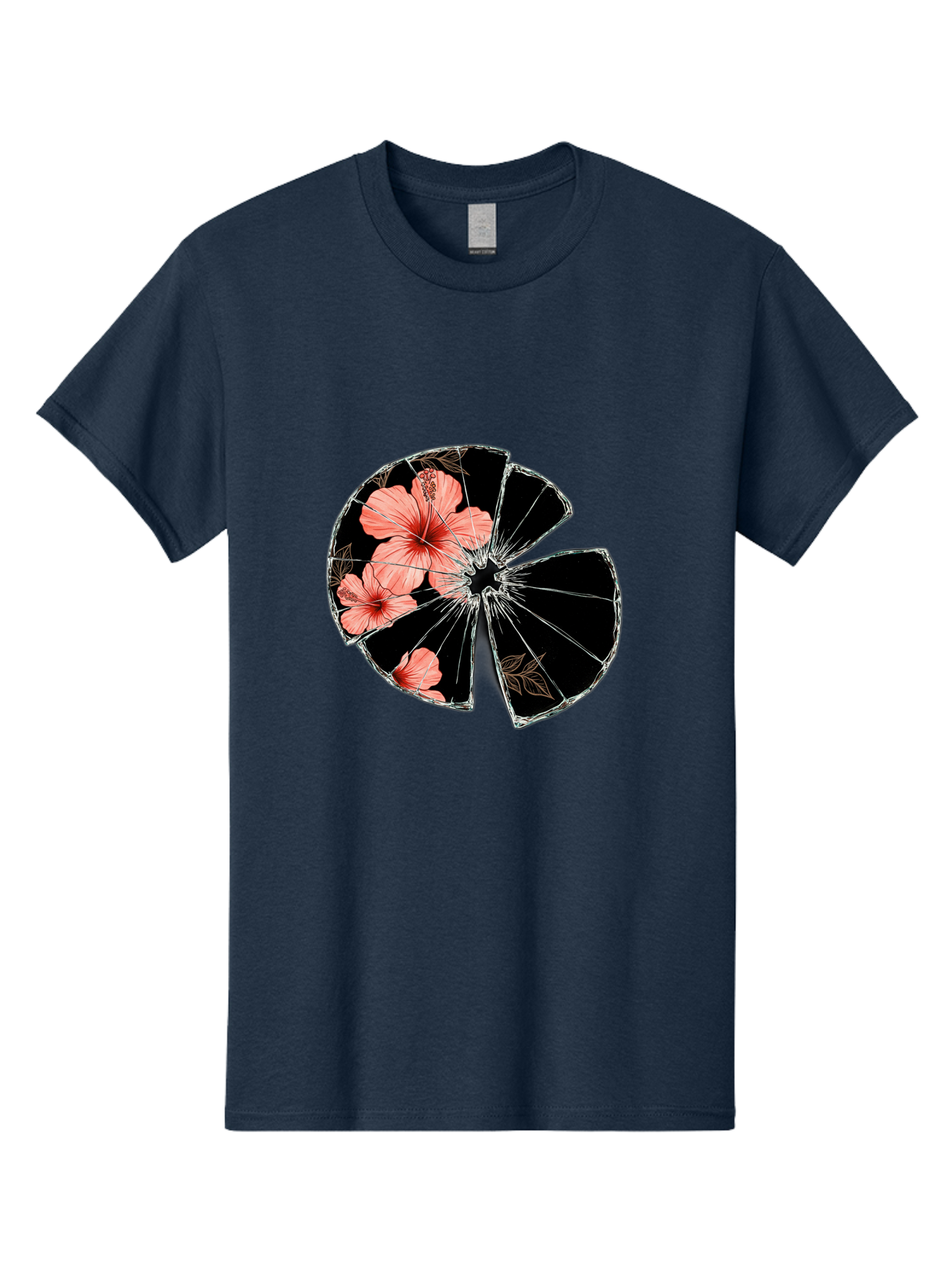 Shattered-Hibiscus Men'S Graphic Tee, 100% Cotton, Comfortable Casual Summer Wear, Machine Washable, Vintage Camera, Old Camera, Antique Camera, Black Camera, Classic Photography, Photography Equipment, Nostalgic Device, Film Camera, Bal297 15