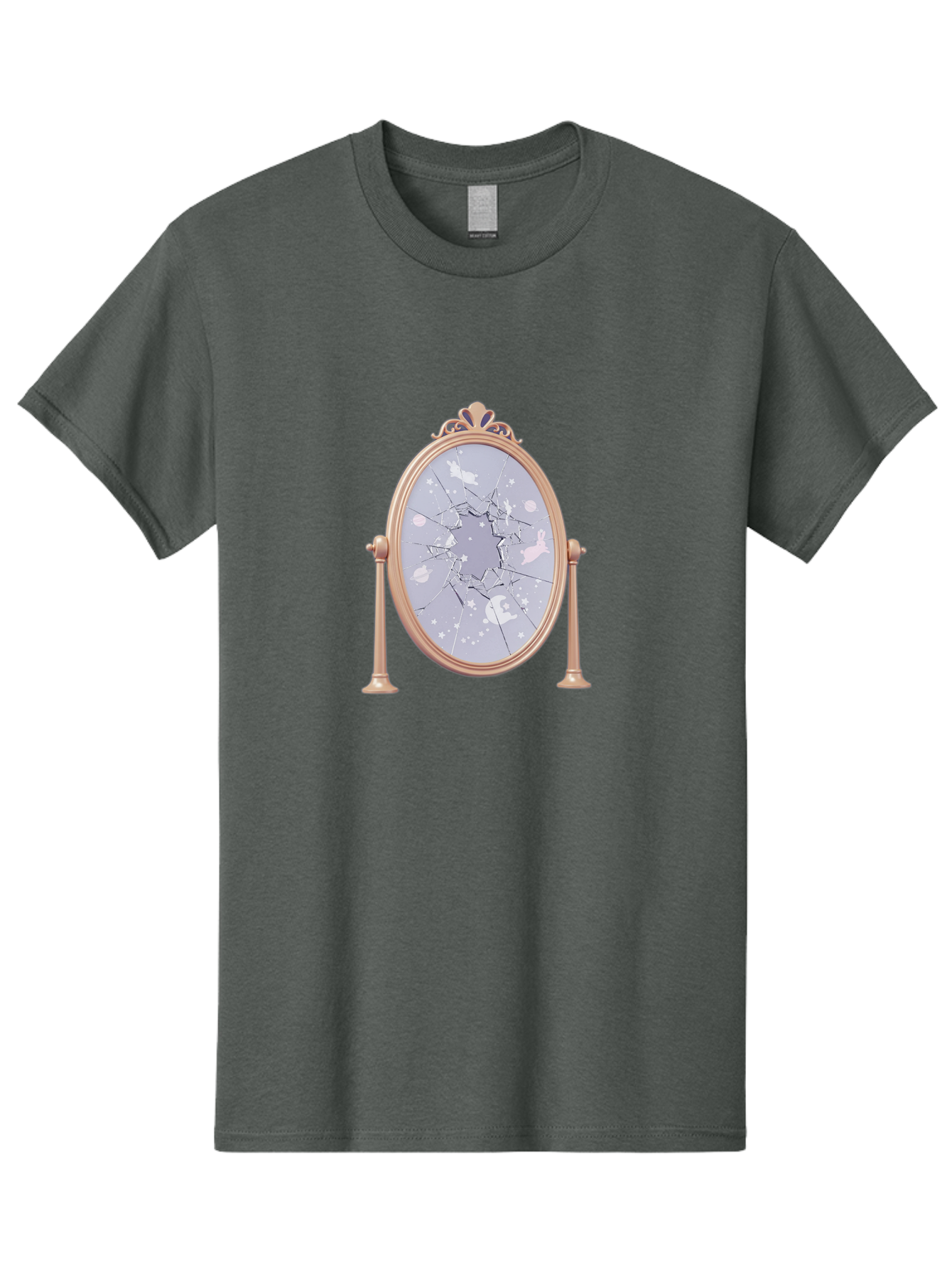 Shattered-Mirror-1 Men'S Graphic Tee, 100% Cotton, Comfortable Casual Summer Wear, Machine Washable, Vintage Camera, Old Camera, Antique Camera, Black Camera, Classic Photography, Photography Equipment, Nostalgic Device, Film Camera, Bal298 12