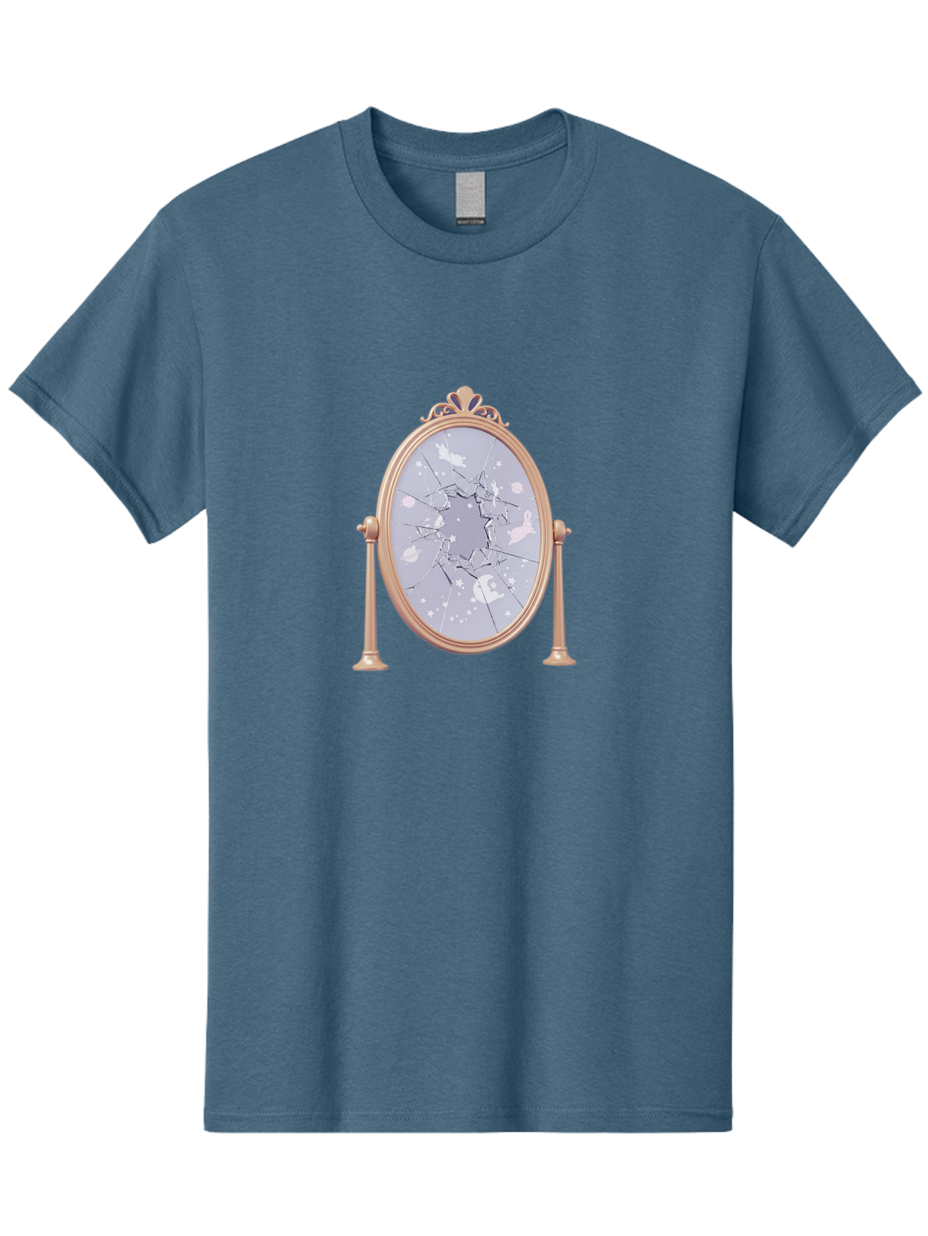 Shattered-Mirror-1 Men'S Graphic Tee, 100% Cotton, Comfortable Casual Summer Wear, Machine Washable, Vintage Camera, Old Camera, Antique Camera, Black Camera, Classic Photography, Photography Equipment, Nostalgic Device, Film Camera, Bal298 9