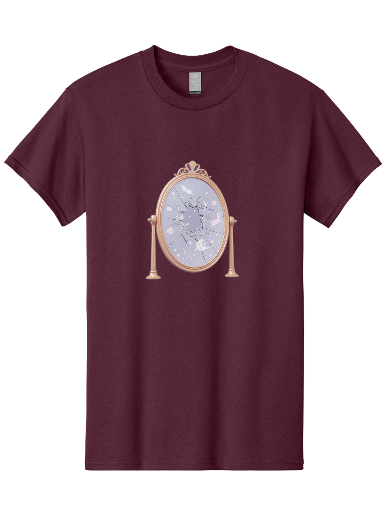 Shattered-Mirror-1 Men'S Graphic Tee, 100% Cotton, Comfortable Casual Summer Wear, Machine Washable, Vintage Camera, Old Camera, Antique Camera, Black Camera, Classic Photography, Photography Equipment, Nostalgic Device, Film Camera, Bal298 13
