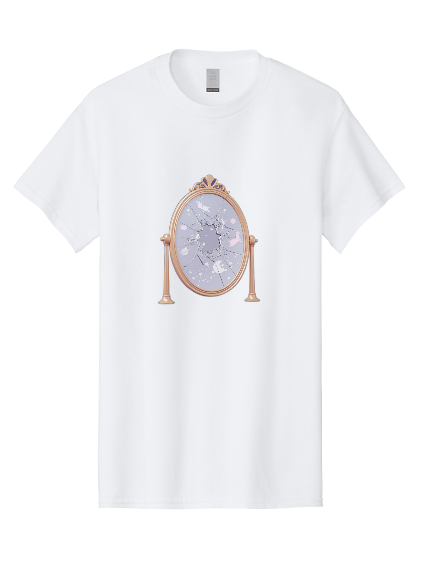 Shattered-Mirror-1 Men'S Graphic Tee, 100% Cotton, Comfortable Casual Summer Wear, Machine Washable, Vintage Camera, Old Camera, Antique Camera, Black Camera, Classic Photography, Photography Equipment, Nostalgic Device, Film Camera, Bal298 7