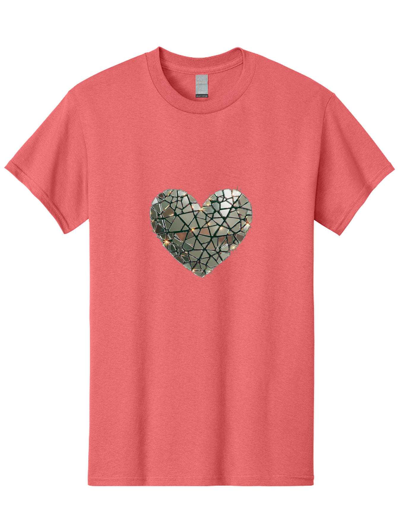 Shattered-Mirror-Heart Men'S Graphic Tee, 100% Cotton, Comfortable Casual Summer Wear, Machine Washable, Vintage Camera, Old Camera, Antique Camera, Black Camera, Classic Photography, Photography Equipment, Nostalgic Device, Film Camera, Bal299 6