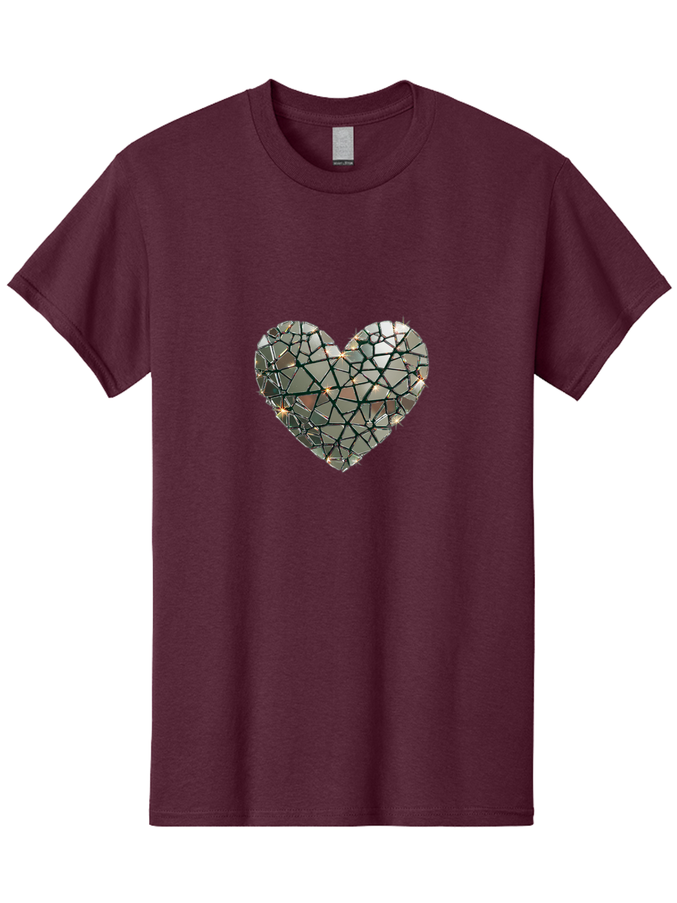 Shattered-Mirror-Heart Men'S Graphic Tee, 100% Cotton, Comfortable Casual Summer Wear, Machine Washable, Vintage Camera, Old Camera, Antique Camera, Black Camera, Classic Photography, Photography Equipment, Nostalgic Device, Film Camera, Bal299 12