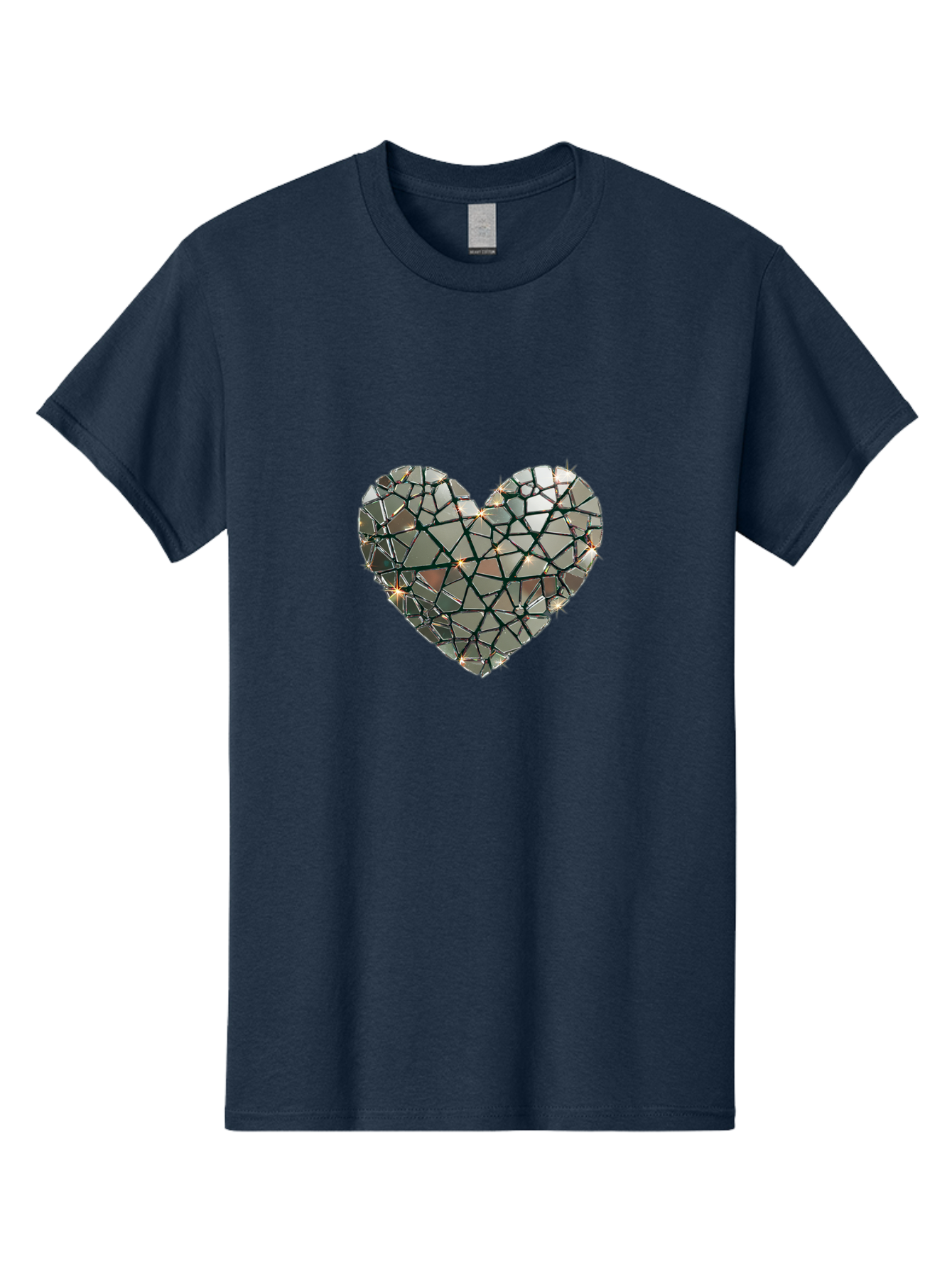 Shattered-Mirror-Heart Men'S Graphic Tee, 100% Cotton, Comfortable Casual Summer Wear, Machine Washable, Vintage Camera, Old Camera, Antique Camera, Black Camera, Classic Photography, Photography Equipment, Nostalgic Device, Film Camera, Bal299 14