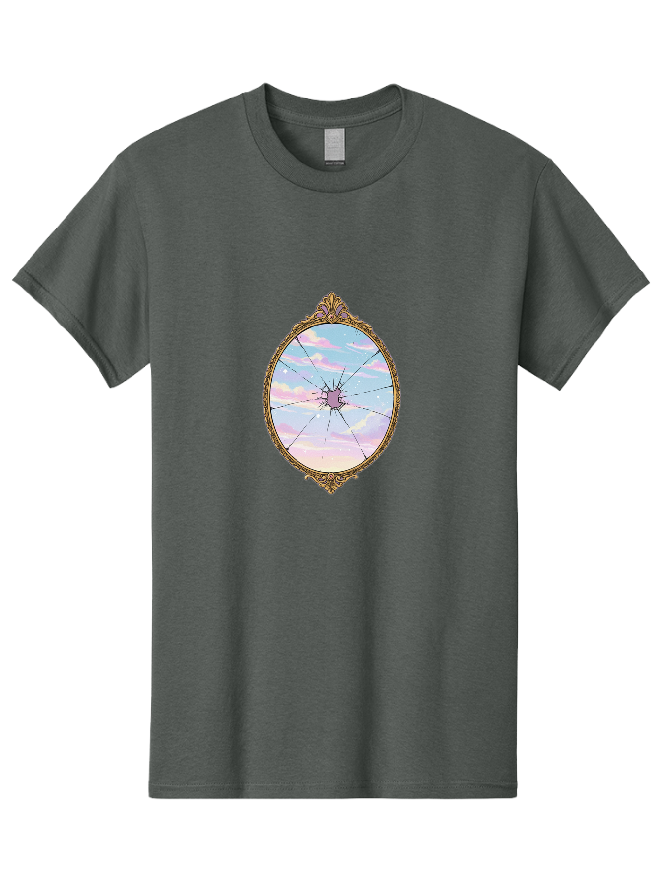 Shattered-Mirror-Sky Men'S Graphic Tee, 100% Cotton, Comfortable Casual Summer Wear, Machine Washable, Vintage Camera, Old Camera, Antique Camera, Black Camera, Classic Photography, Photography Equipment, Nostalgic Device, Film Camera, Bal300 10