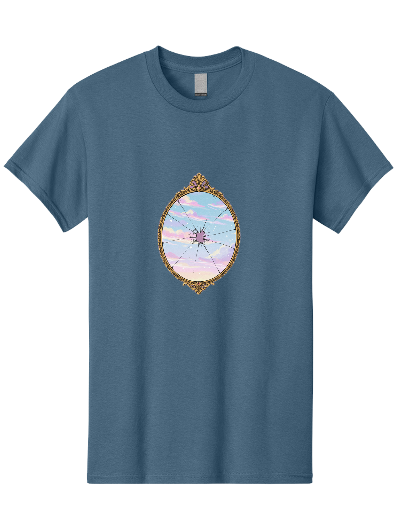 Shattered-Mirror-Sky Men'S Graphic Tee, 100% Cotton, Comfortable Casual Summer Wear, Machine Washable, Vintage Camera, Old Camera, Antique Camera, Black Camera, Classic Photography, Photography Equipment, Nostalgic Device, Film Camera, Bal300 5