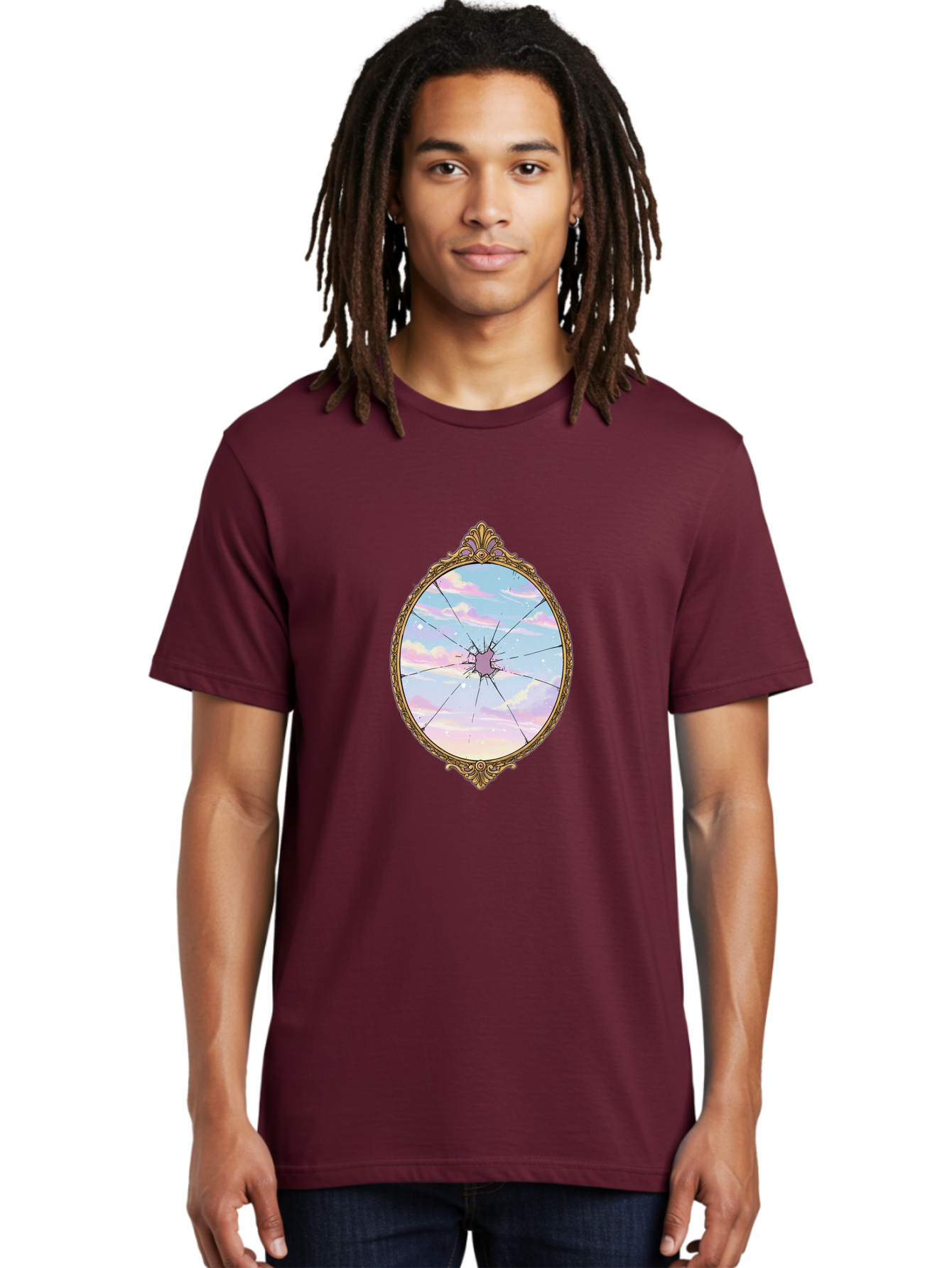 Shattered-Mirror-Sky Men'S Graphic Tee, 100% Cotton, Comfortable Casual Summer Wear, Machine Washable, Vintage Camera, Old Camera, Antique Camera, Black Camera, Classic Photography, Photography Equipment, Nostalgic Device, Film Camera, Bal300 28