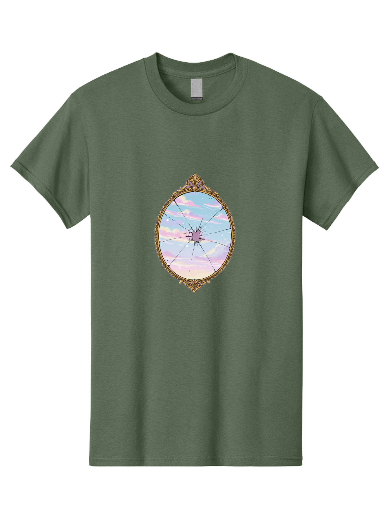 Shattered-Mirror-Sky Men'S Graphic Tee, 100% Cotton, Comfortable Casual Summer Wear, Machine Washable, Vintage Camera, Old Camera, Antique Camera, Black Camera, Classic Photography, Photography Equipment, Nostalgic Device, Film Camera, Bal300