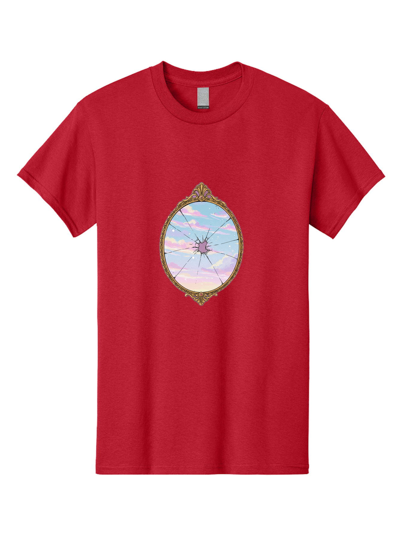 Shattered-Mirror-Sky Men'S Graphic Tee, 100% Cotton, Comfortable Casual Summer Wear, Machine Washable, Vintage Camera, Old Camera, Antique Camera, Black Camera, Classic Photography, Photography Equipment, Nostalgic Device, Film Camera, Bal300