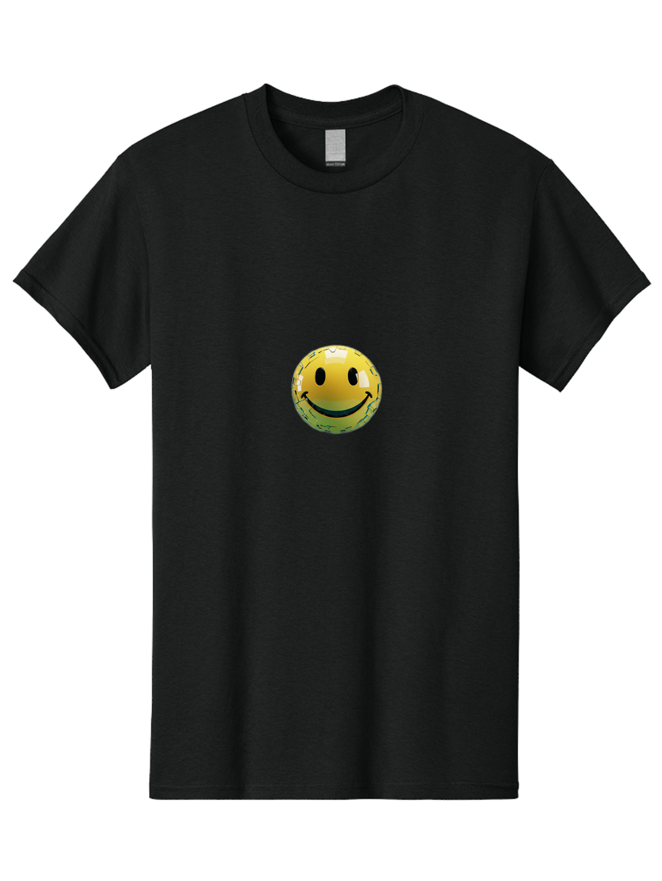 Shattered-Smiley Men'S Graphic Tee, 100% Cotton, Comfortable Casual Summer Wear, Machine Washable, Vintage Camera, Old Camera, Antique Camera, Black Camera, Classic Photography, Photography Equipment, Nostalgic Device, Film Camera, Camera Art Bal304 8
