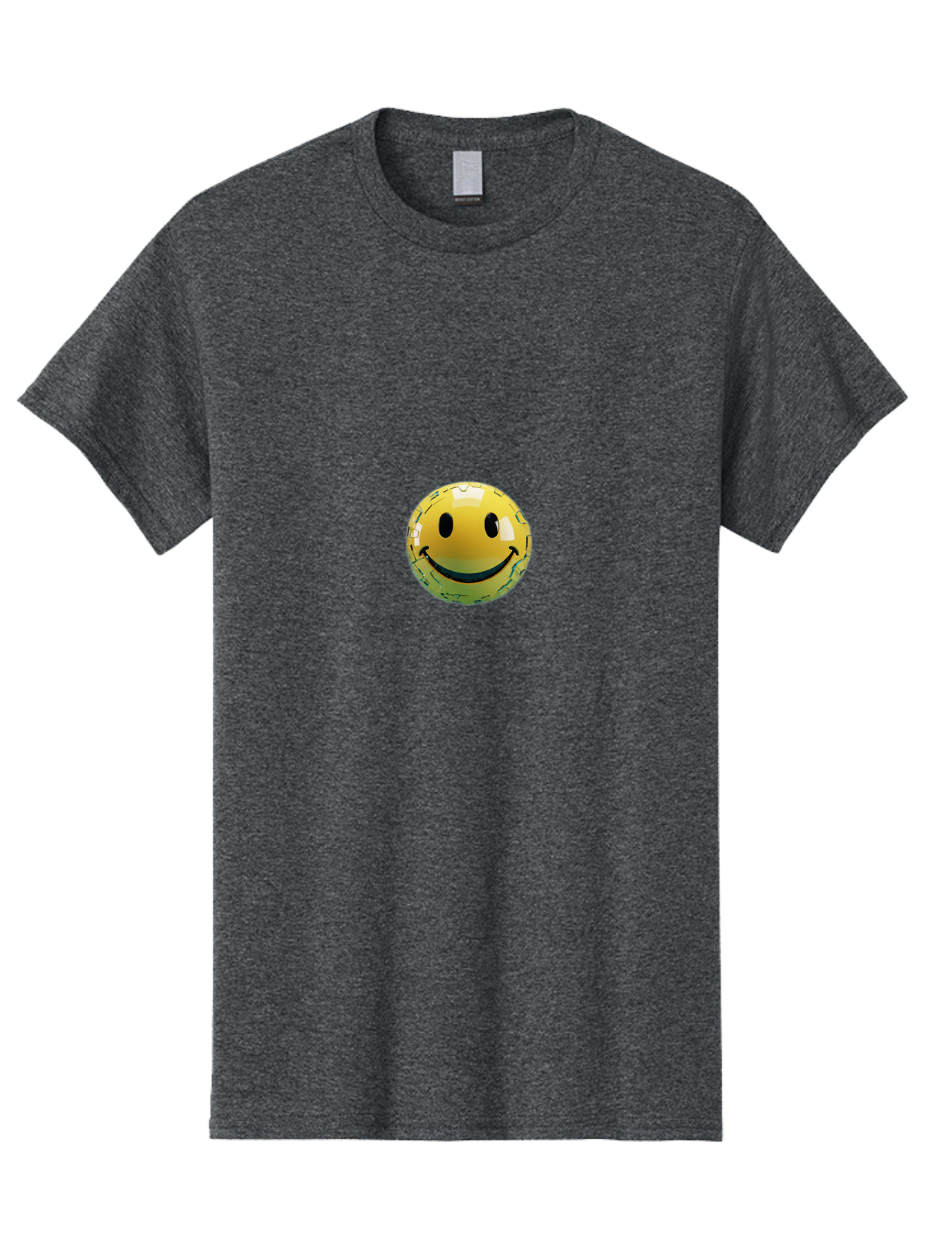 Shattered-Smiley Men'S Graphic Tee, 100% Cotton, Comfortable Casual Summer Wear, Machine Washable, Vintage Camera, Old Camera, Antique Camera, Black Camera, Classic Photography, Photography Equipment, Nostalgic Device, Film Camera, Camera Art Bal304 15