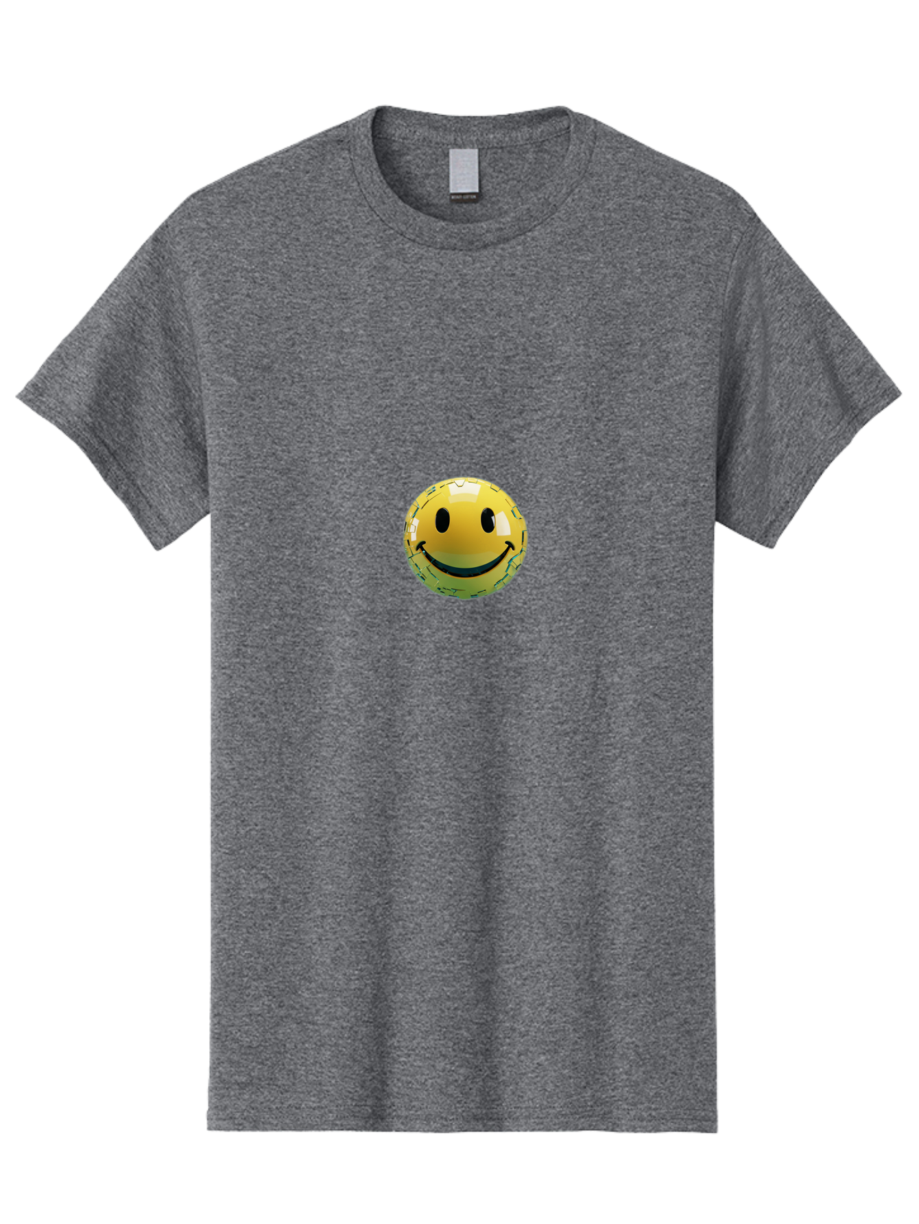 Shattered-Smiley Men'S Graphic Tee, 100% Cotton, Comfortable Casual Summer Wear, Machine Washable, Vintage Camera, Old Camera, Antique Camera, Black Camera, Classic Photography, Photography Equipment, Nostalgic Device, Film Camera, Camera Art Bal304 14