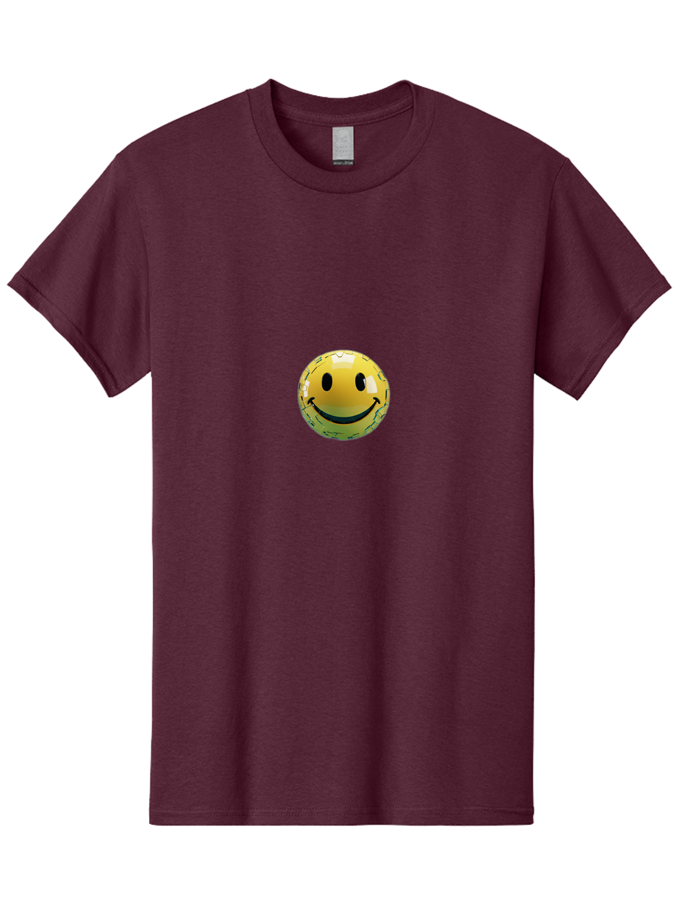 Shattered-Smiley Men'S Graphic Tee, 100% Cotton, Comfortable Casual Summer Wear, Machine Washable, Vintage Camera, Old Camera, Antique Camera, Black Camera, Classic Photography, Photography Equipment, Nostalgic Device, Film Camera, Camera Art Bal304 9
