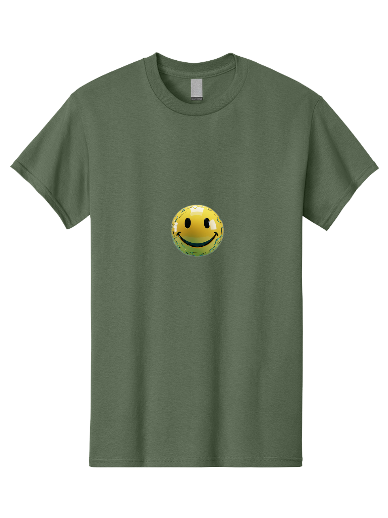 Shattered-Smiley Men'S Graphic Tee, 100% Cotton, Comfortable Casual Summer Wear, Machine Washable, Vintage Camera, Old Camera, Antique Camera, Black Camera, Classic Photography, Photography Equipment, Nostalgic Device, Film Camera, Camera Art Bal304 7