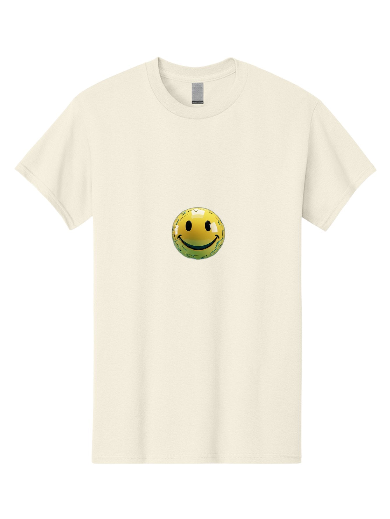 Shattered-Smiley Men'S Graphic Tee, 100% Cotton, Comfortable Casual Summer Wear, Machine Washable, Vintage Camera, Old Camera, Antique Camera, Black Camera, Classic Photography, Photography Equipment, Nostalgic Device, Film Camera, Camera Art Bal304