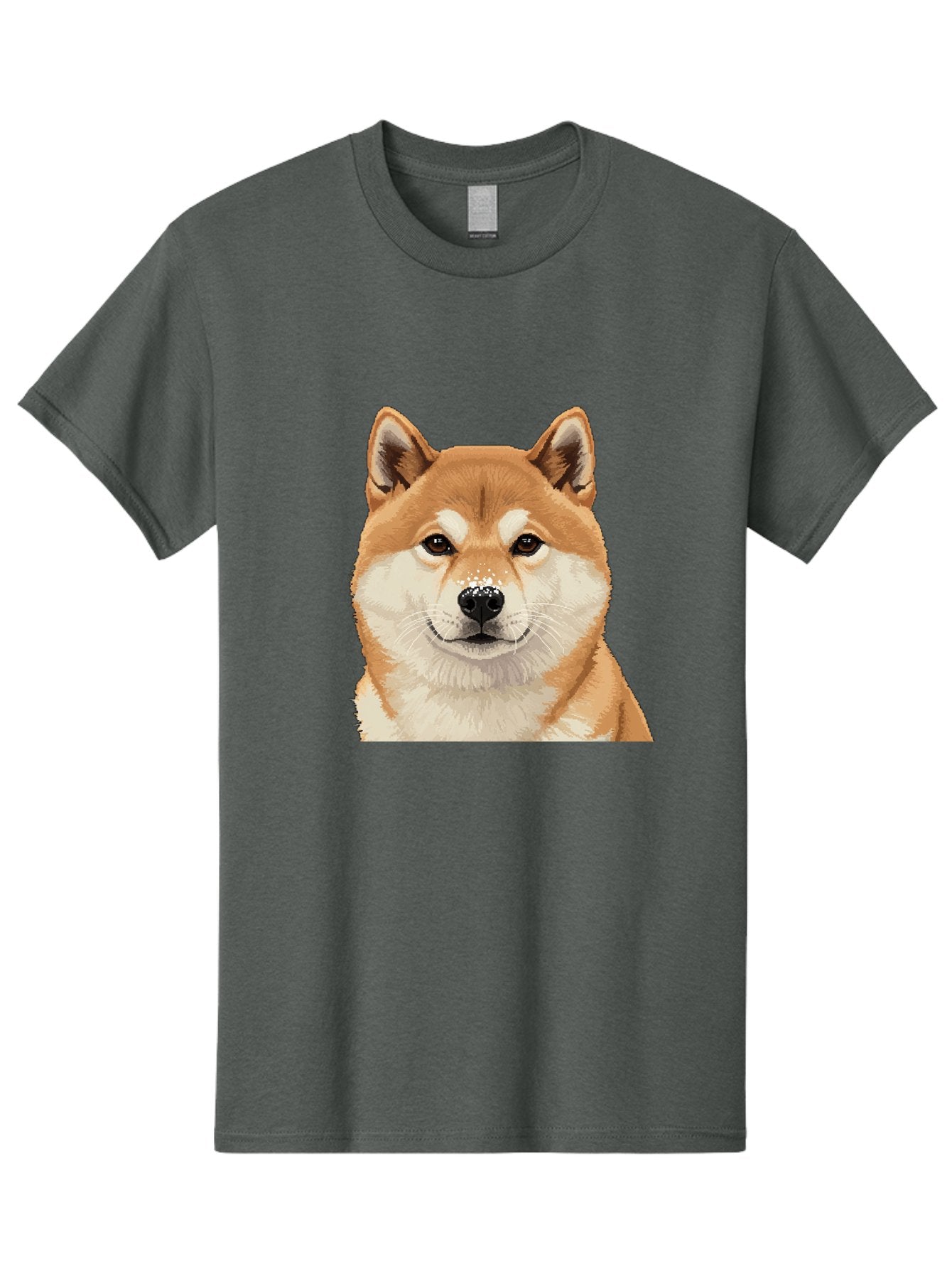 Shiba-Inu-Dog Men'S Graphic Tee, 100% Cotton, Comfortable Casual Summer Wear, Machine Washable, Vintage Camera, Old Camera, Antique Camera, Black Camera, Classic Photography, Photography Equipment, Nostalgic Device, Film Camera, Camera Art Bal306 5