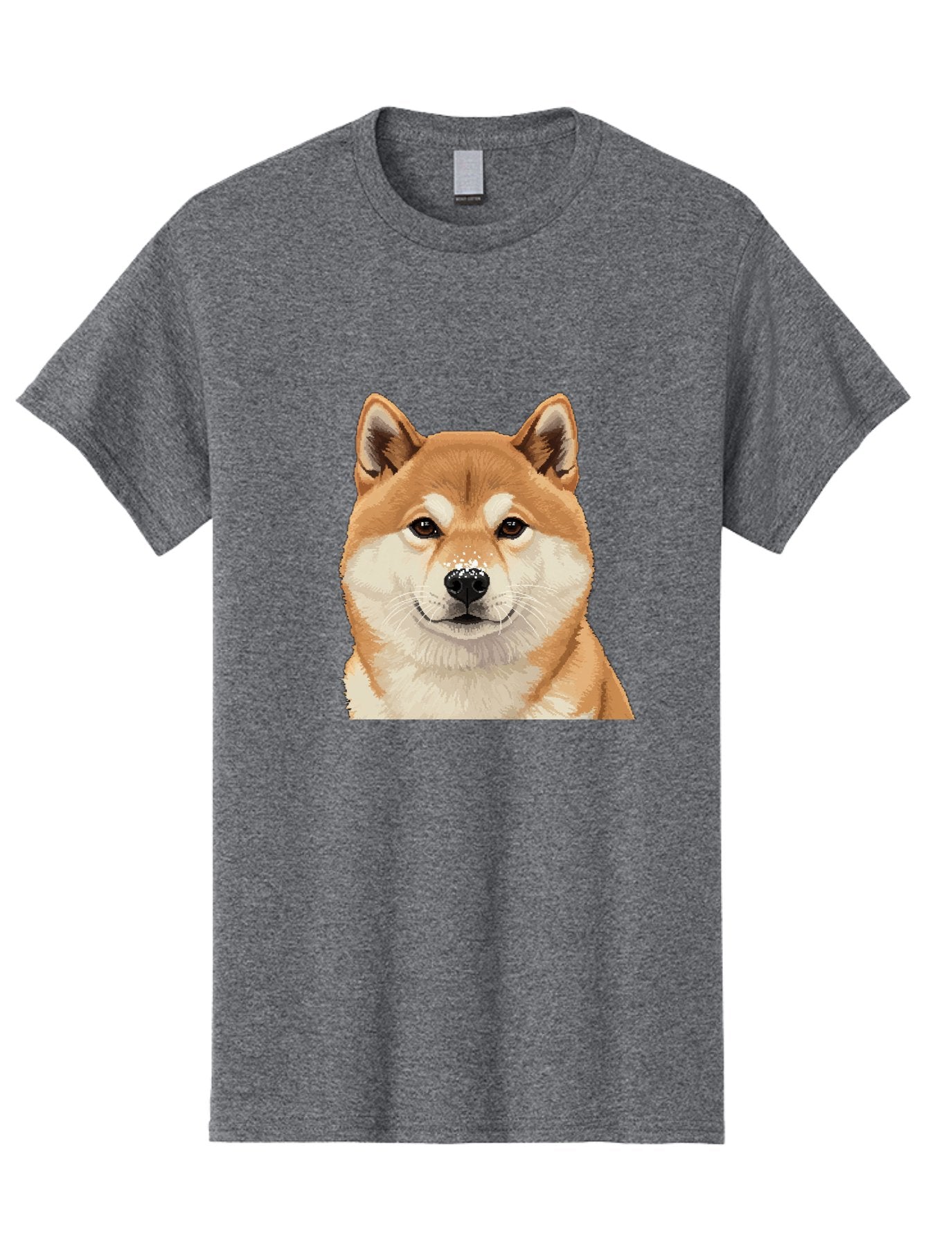 Shiba-Inu-Dog Men'S Graphic Tee, 100% Cotton, Comfortable Casual Summer Wear, Machine Washable, Vintage Camera, Old Camera, Antique Camera, Black Camera, Classic Photography, Photography Equipment, Nostalgic Device, Film Camera, Camera Art Bal306