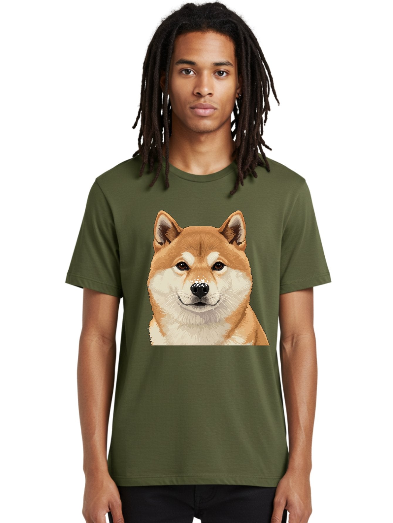 Shiba-Inu-Dog Men'S Graphic Tee, 100% Cotton, Comfortable Casual Summer Wear, Machine Washable, Vintage Camera, Old Camera, Antique Camera, Black Camera, Classic Photography, Photography Equipment, Nostalgic Device, Film Camera, Camera Art Bal306 19