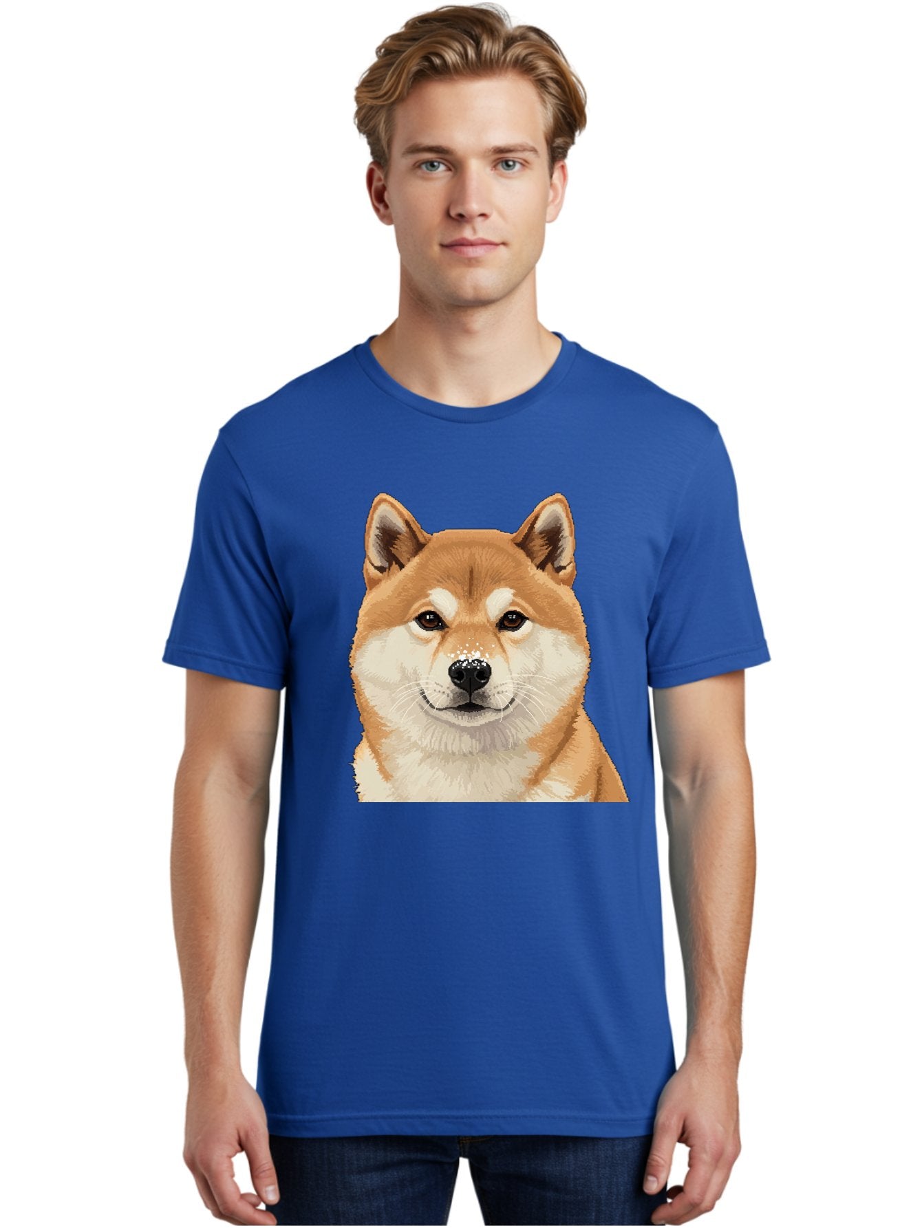 Shiba-Inu-Dog Men'S Graphic Tee, 100% Cotton, Comfortable Casual Summer Wear, Machine Washable, Vintage Camera, Old Camera, Antique Camera, Black Camera, Classic Photography, Photography Equipment, Nostalgic Device, Film Camera, Camera Art Bal306 18