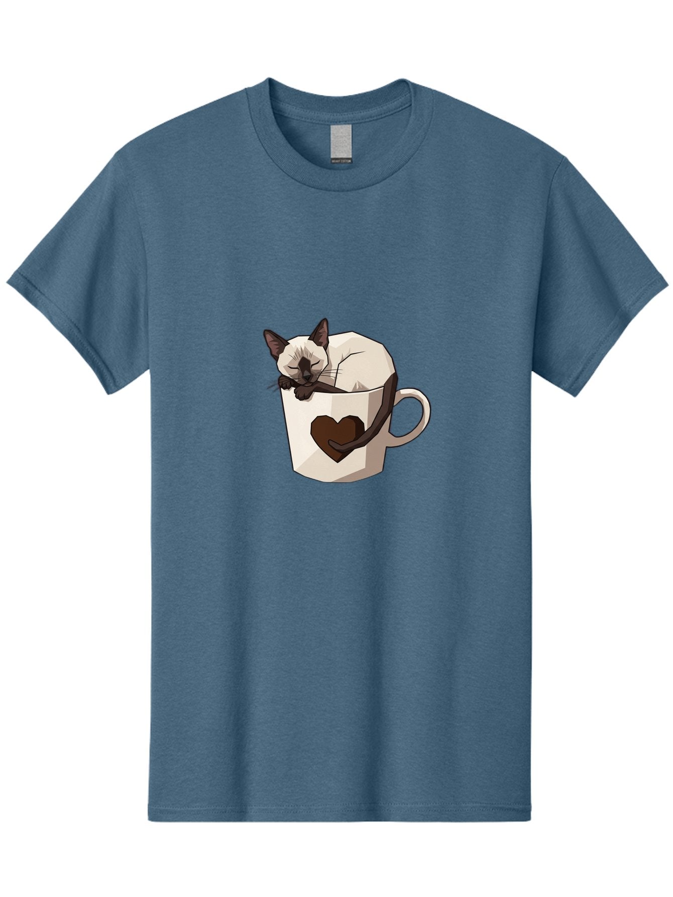Siamese-Cat-In-Coffee-Cup Men'S Graphic Tee, 100% Cotton, Comfortable Casual Summer Wear, Machine Washable, Vintage Camera, Old Camera, Antique Camera, Black Camera, Classic Photography, Photography Equipment, Nostalgic Device, Film Camera, Bal309 11