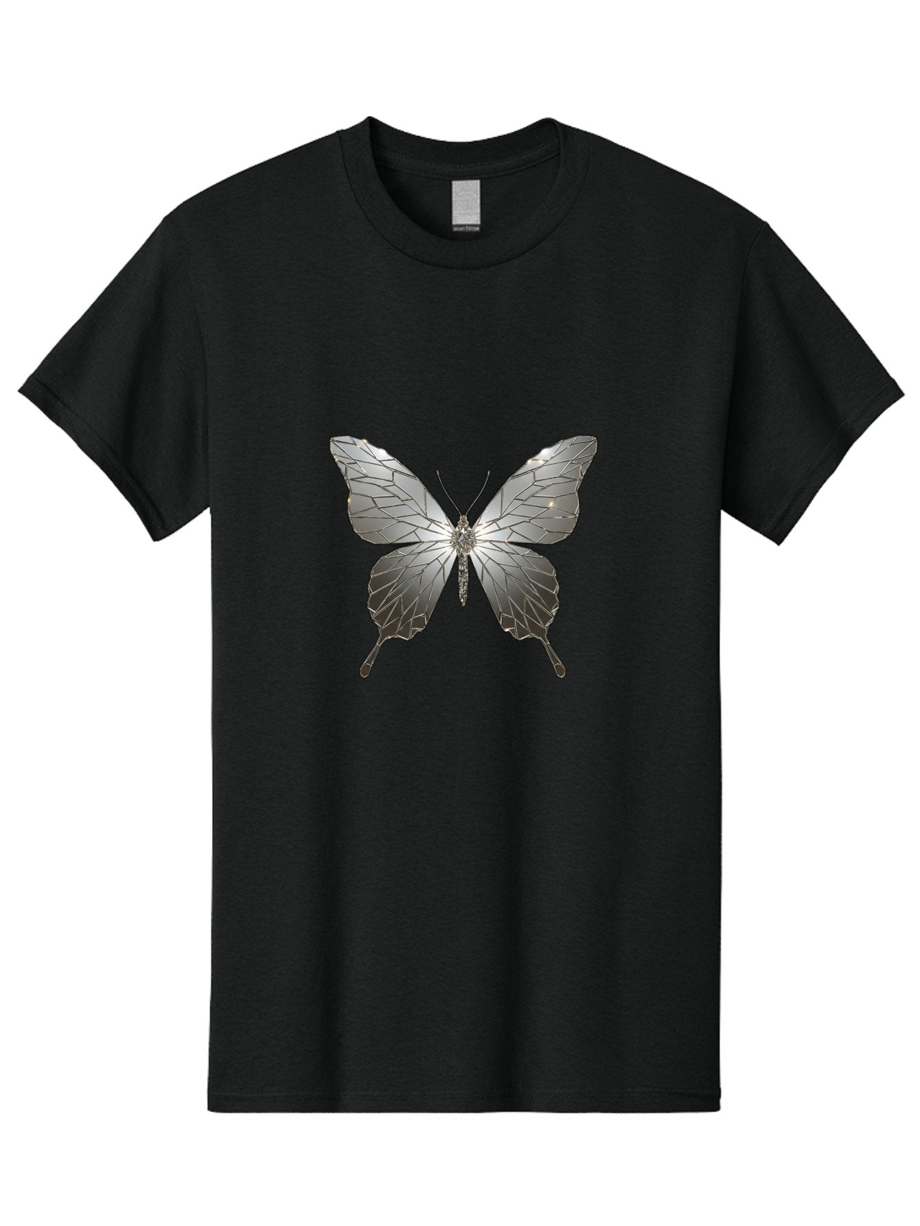 Silver-Butterfly Men'S Graphic Tee, 100% Cotton, Comfortable Casual Summer Wear, Machine Washable, Vintage Camera, Old Camera, Antique Camera, Black Camera, Classic Photography, Photography Equipment, Nostalgic Device, Film Camera, Camera Art Bal310 4
