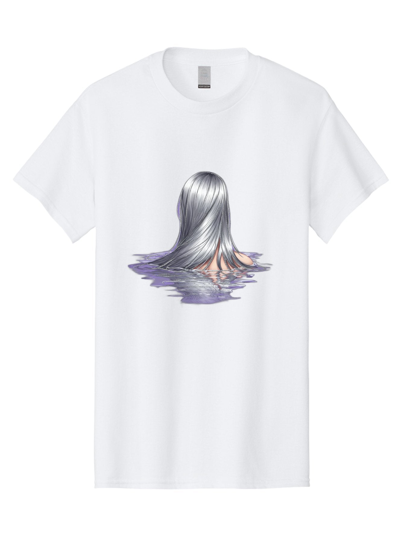 Silver-Hair-In-Water Men'S Graphic Tee, 100% Cotton, Comfortable Casual Summer Wear, Machine Washable, Vintage Camera, Old Camera, Antique Camera, Black Camera, Classic Photography, Photography Equipment, Nostalgic Device, Film Camera, Bal312 15