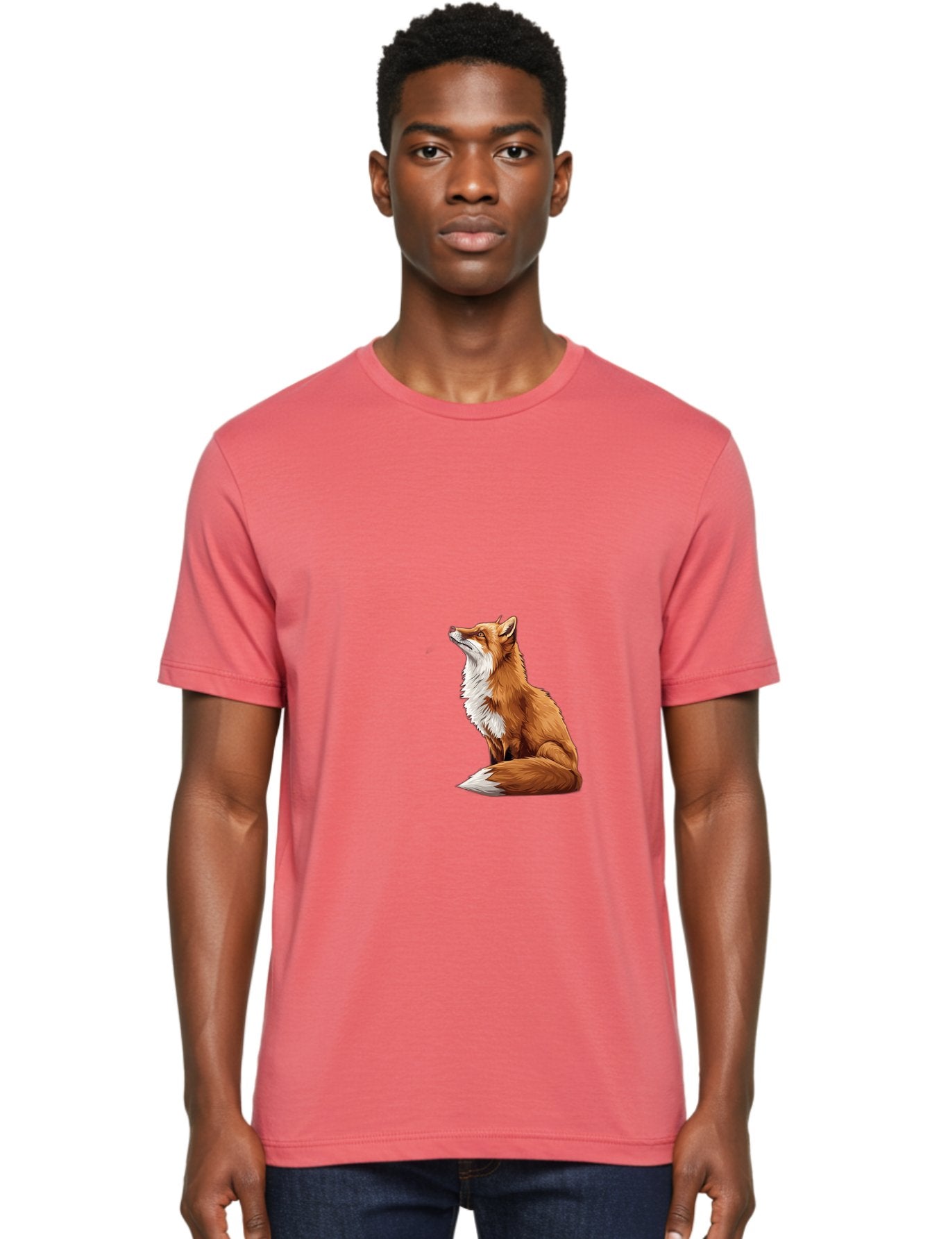 Sitting-Fox Men'S Graphic Tee, 100% Cotton, Comfortable Casual Summer Wear, Machine Washable, Vintage Camera, Old Camera, Antique Camera, Black Camera, Classic Photography, Photography Equipment, Nostalgic Device, Film Camera, Camera Art Bal315 25