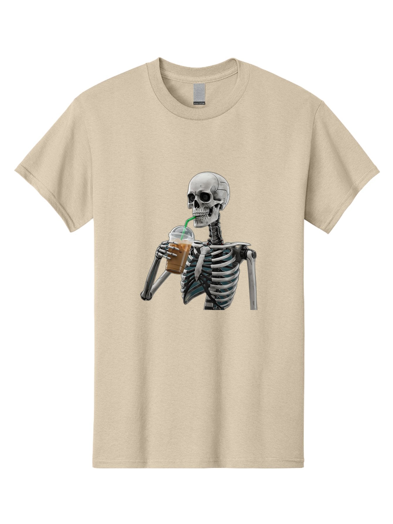 Skeleton-Drinking Men'S Graphic Tee, 100% Cotton, Comfortable Casual Summer Wear, Machine Washable, Vintage Camera, Old Camera, Antique Camera, Black Camera, Classic Photography, Photography Equipment, Nostalgic Device, Film Camera, Camera Art Bal317 15