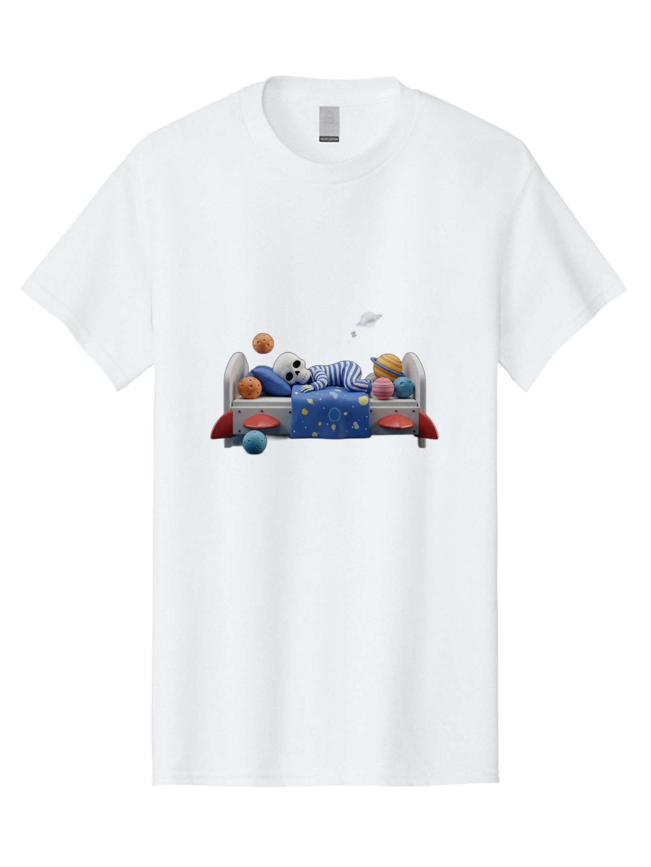 Skeleton-In-Bed Men'S Graphic Tee, 100% Cotton, Comfortable Casual Summer Wear, Machine Washable, Vintage Camera, Old Camera, Antique Camera, Black Camera, Classic Photography, Photography Equipment, Nostalgic Device, Film Camera, Camera Art Bal320