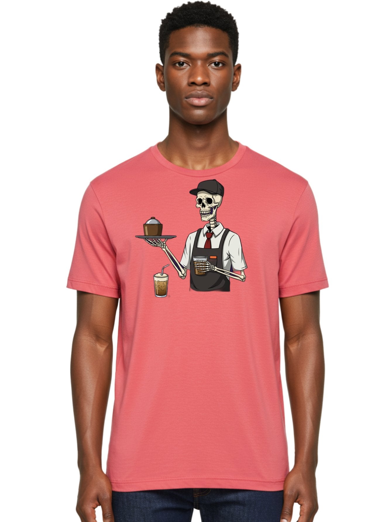 Skeleton-Server Men'S Graphic Tee, 100% Cotton, Comfortable Casual Summer Wear, Machine Washable, Vintage Camera, Old Camera, Antique Camera, Black Camera, Classic Photography, Photography Equipment, Nostalgic Device, Film Camera, Camera Art Bal322 21