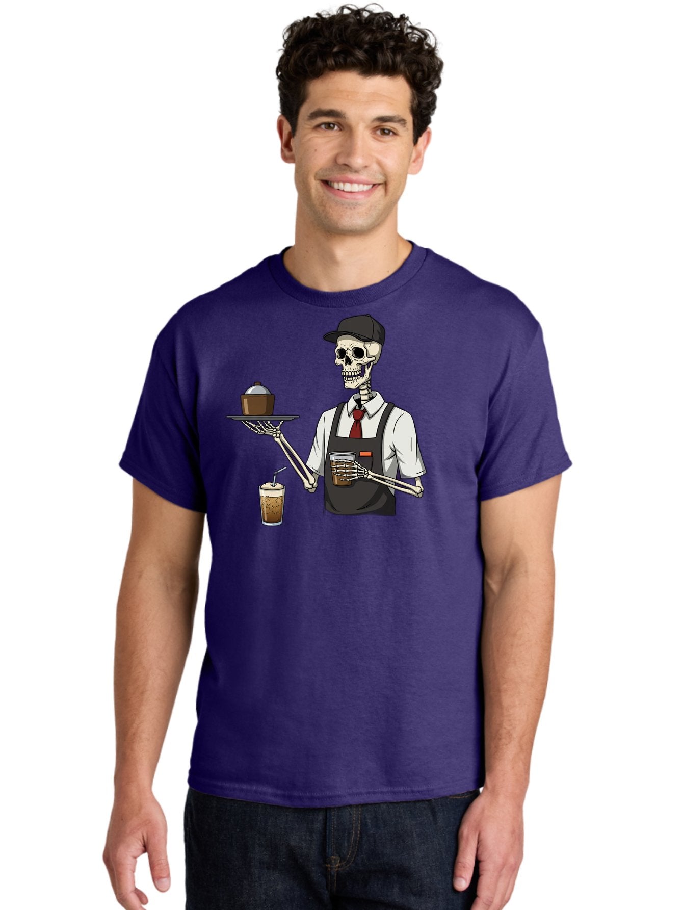 Skeleton-Server Men'S Graphic Tee, 100% Cotton, Comfortable Casual Summer Wear, Machine Washable, Vintage Camera, Old Camera, Antique Camera, Black Camera, Classic Photography, Photography Equipment, Nostalgic Device, Film Camera, Camera Art Bal322 28