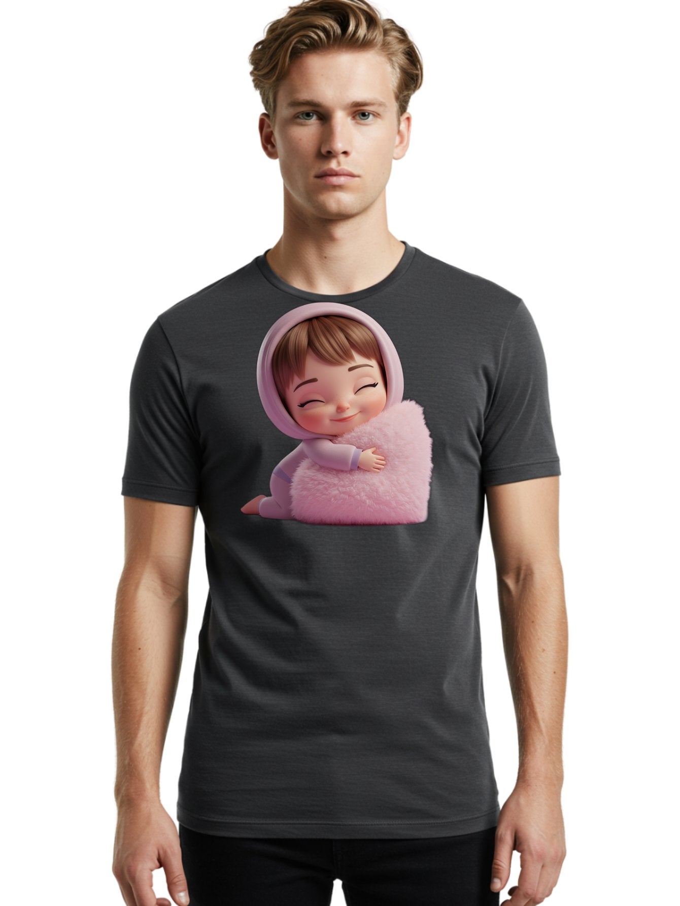 Sleeping-Baby-1 Men'S Graphic Tee, 100% Cotton, Comfortable Casual Summer Wear, Machine Washable, Vintage Camera, Old Camera, Antique Camera, Black Camera, Classic Photography, Photography Equipment, Nostalgic Device, Film Camera, Camera Art Bal329 29