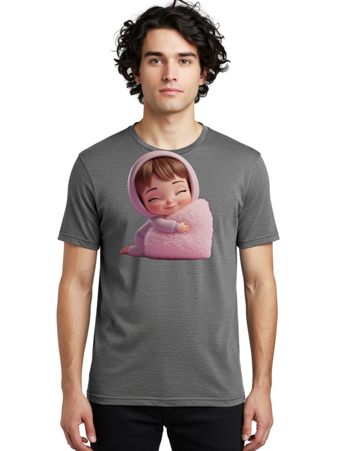 Sleeping-Baby-1 Men'S Graphic Tee, 100% Cotton, Comfortable Casual Summer Wear, Machine Washable, Vintage Camera, Old Camera, Antique Camera, Black Camera, Classic Photography, Photography Equipment, Nostalgic Device, Film Camera, Camera Art Bal329 17