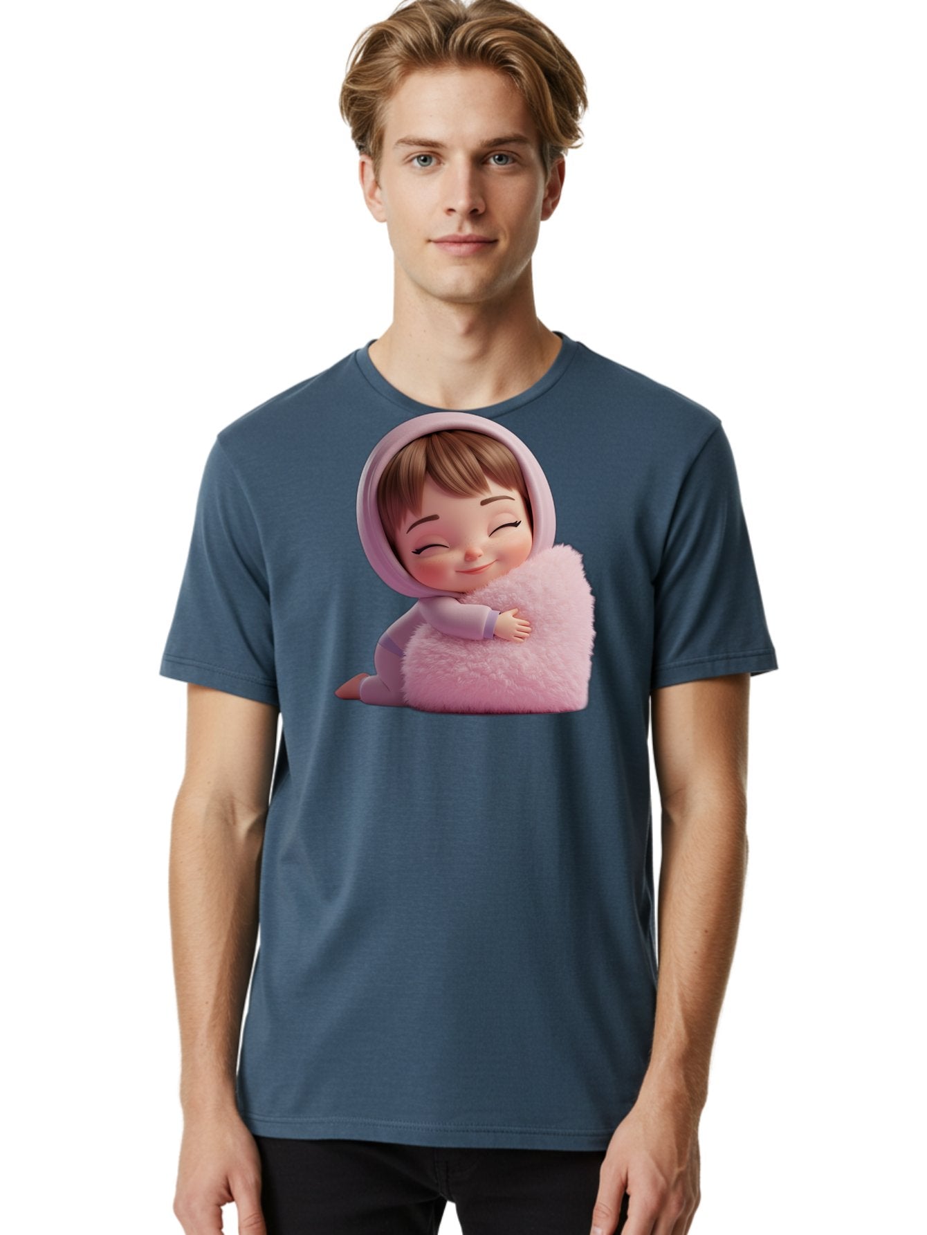 Sleeping-Baby-1 Men'S Graphic Tee, 100% Cotton, Comfortable Casual Summer Wear, Machine Washable, Vintage Camera, Old Camera, Antique Camera, Black Camera, Classic Photography, Photography Equipment, Nostalgic Device, Film Camera, Camera Art Bal329 23