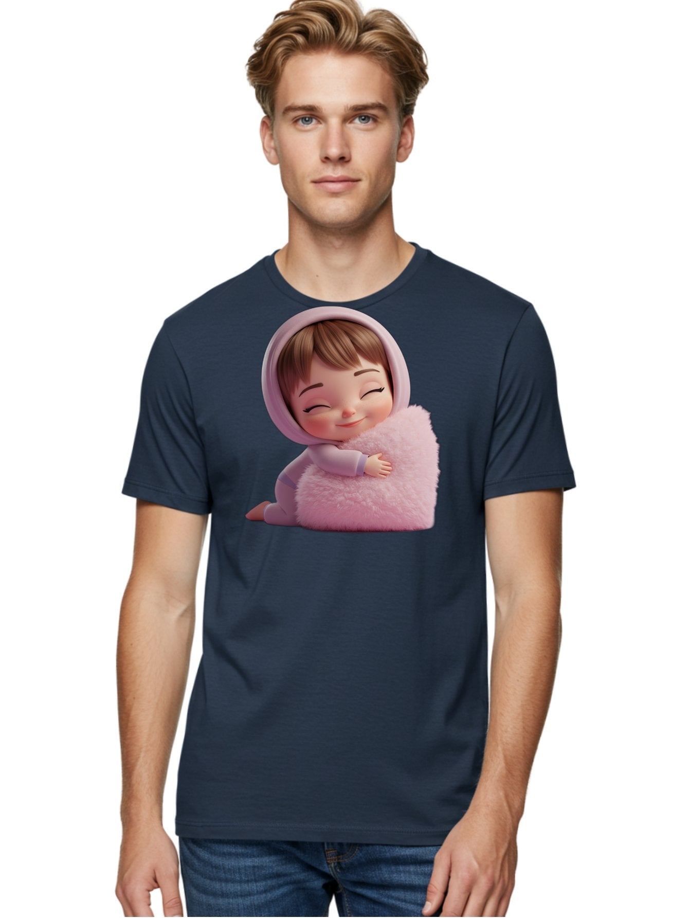 Sleeping-Baby-1 Men'S Graphic Tee, 100% Cotton, Comfortable Casual Summer Wear, Machine Washable, Vintage Camera, Old Camera, Antique Camera, Black Camera, Classic Photography, Photography Equipment, Nostalgic Device, Film Camera, Camera Art Bal329 19