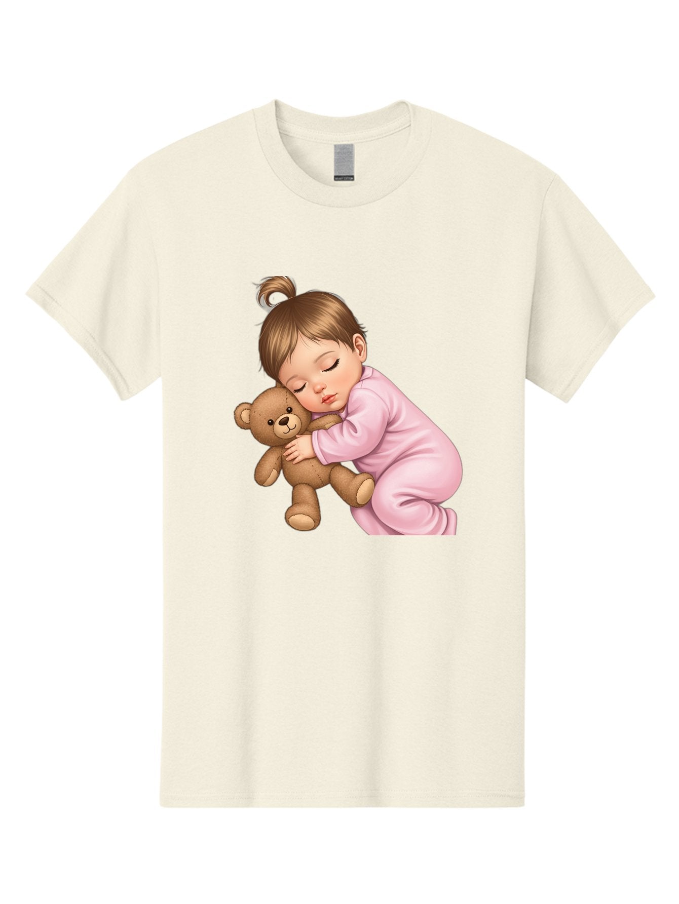 Sleeping-Baby-With-Teddy Men'S Graphic Tee, 100% Cotton, Comfortable Casual Summer Wear, Machine Washable, Vintage Camera, Old Camera, Antique Camera, Black Camera, Classic Photography, Photography Equipment, Nostalgic Device, Film Camera, Bal331 4