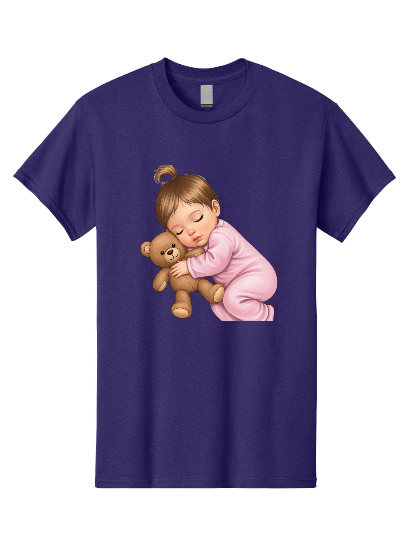 Sleeping-Baby-With-Teddy Men'S Graphic Tee, 100% Cotton, Comfortable Casual Summer Wear, Machine Washable, Vintage Camera, Old Camera, Antique Camera, Black Camera, Classic Photography, Photography Equipment, Nostalgic Device, Film Camera, Bal331 14