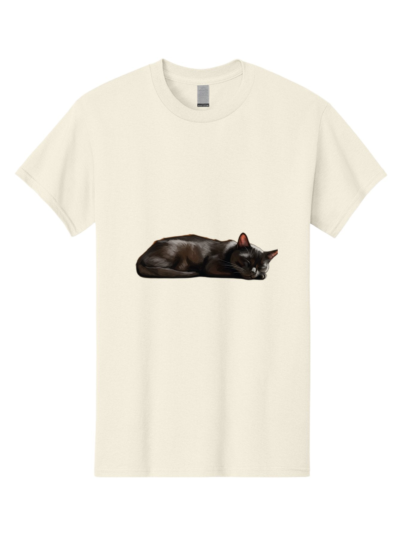 Sleeping-Black-Cat Men'S Graphic Tee, 100% Cotton, Comfortable Casual Summer Wear, Machine Washable, Vintage Camera, Old Camera, Antique Camera, Black Camera, Classic Photography, Photography Equipment, Nostalgic Device, Film Camera, Bal334 8