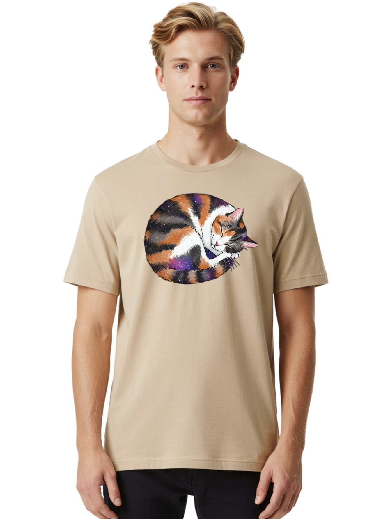 Sleeping-Calico-Cat Men'S Graphic Tee, 100% Cotton, Comfortable Casual Summer Wear, Machine Washable, Vintage Camera, Old Camera, Antique Camera, Black Camera, Classic Photography, Photography Equipment, Nostalgic Device, Film Camera, Bal335 27