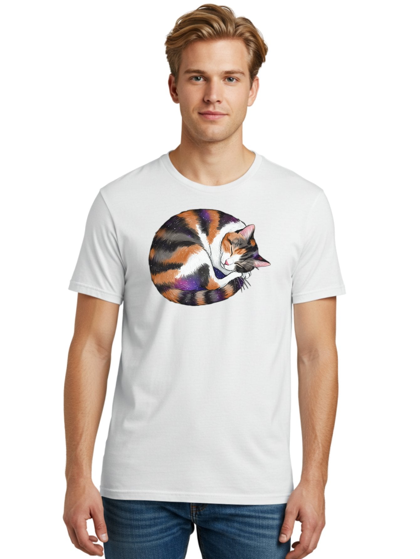 Sleeping-Calico-Cat Men'S Graphic Tee, 100% Cotton, Comfortable Casual Summer Wear, Machine Washable, Vintage Camera, Old Camera, Antique Camera, Black Camera, Classic Photography, Photography Equipment, Nostalgic Device, Film Camera, Bal335 20