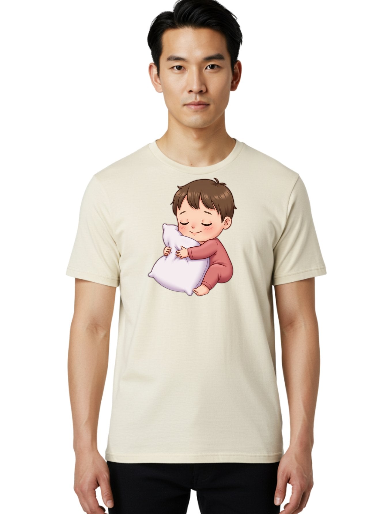 Sleeping-Child-1 Men'S Graphic Tee, 100% Cotton, Comfortable Casual Summer Wear, Machine Washable, Vintage Camera, Old Camera, Antique Camera, Black Camera, Classic Photography, Photography Equipment, Nostalgic Device, Film Camera, Camera Art Bal339 17