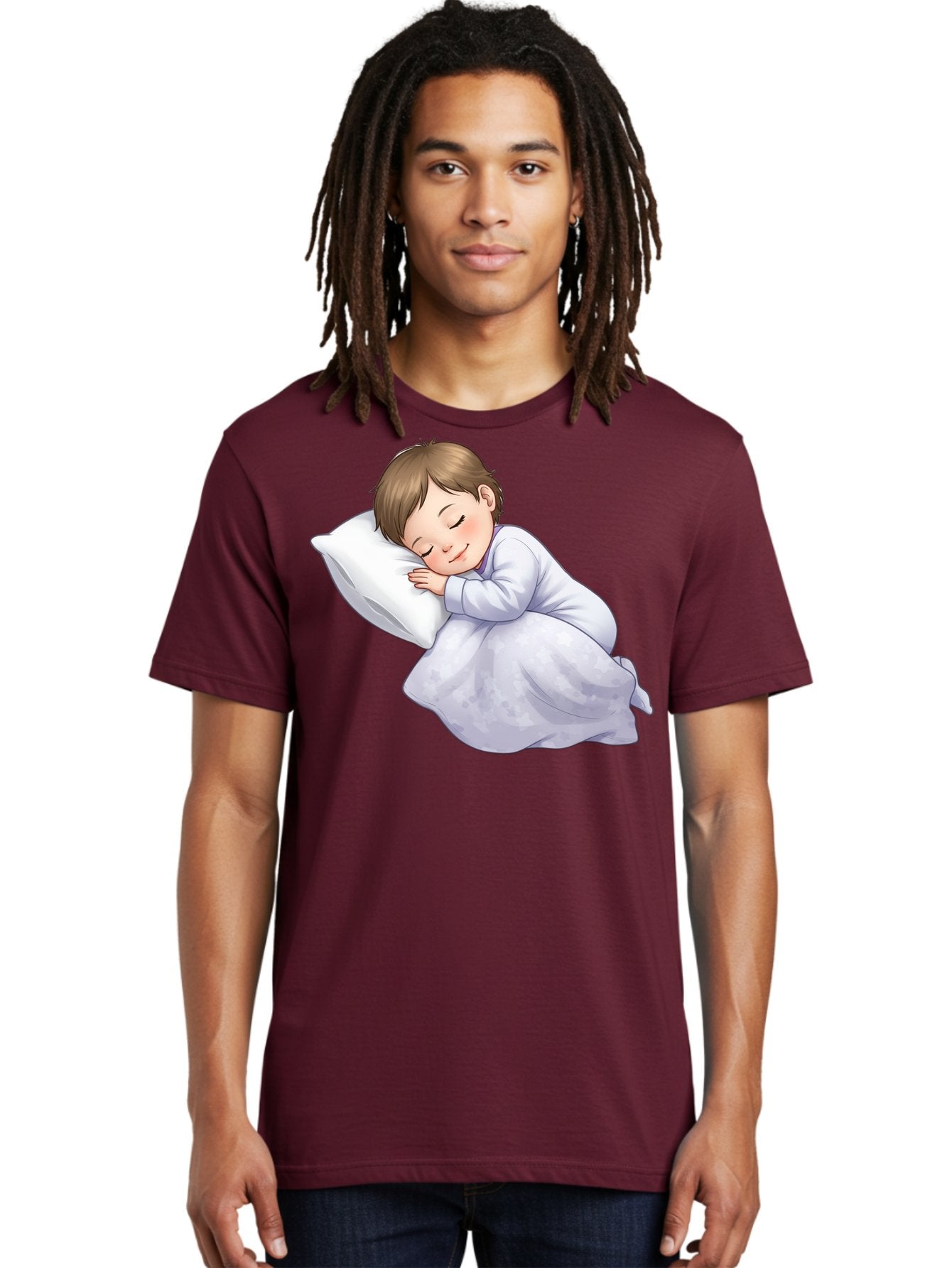 Sleeping-Child-2 Men'S Graphic Tee, 100% Cotton, Comfortable Casual Summer Wear, Machine Washable, Vintage Camera, Old Camera, Antique Camera, Black Camera, Classic Photography, Photography Equipment, Nostalgic Device, Film Camera, Camera Art Bal340 21