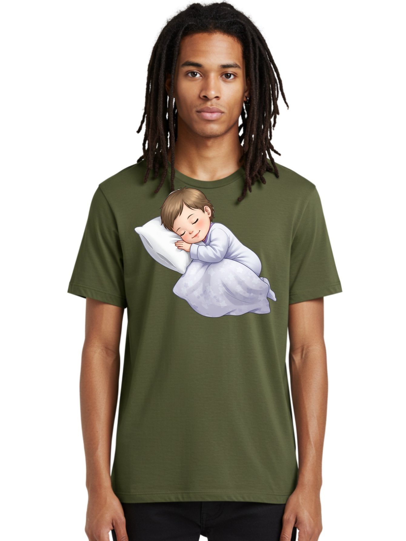 Sleeping-Child-2 Men'S Graphic Tee, 100% Cotton, Comfortable Casual Summer Wear, Machine Washable, Vintage Camera, Old Camera, Antique Camera, Black Camera, Classic Photography, Photography Equipment, Nostalgic Device, Film Camera, Camera Art Bal340 26