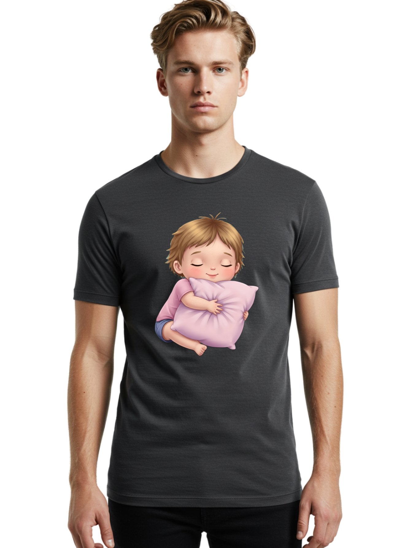 Sleeping-Child Men'S Graphic Tee, 100% Cotton, Comfortable Casual Summer Wear, Machine Washable, Vintage Camera, Old Camera, Antique Camera, Black Camera, Classic Photography, Photography Equipment, Nostalgic Device, Film Camera, Camera Art Bal342 18