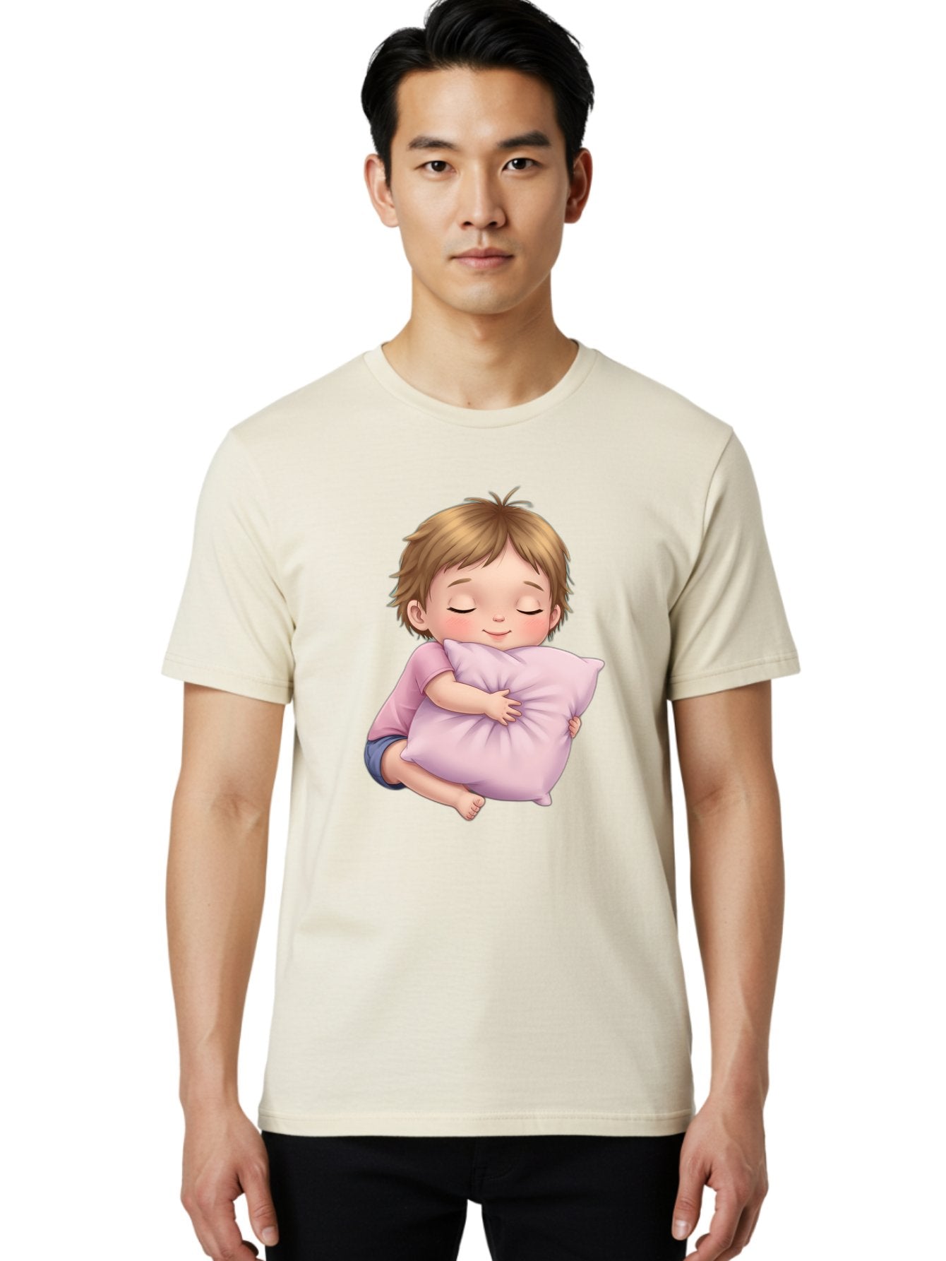 Sleeping-Child Men'S Graphic Tee, 100% Cotton, Comfortable Casual Summer Wear, Machine Washable, Vintage Camera, Old Camera, Antique Camera, Black Camera, Classic Photography, Photography Equipment, Nostalgic Device, Film Camera, Camera Art Bal342 24