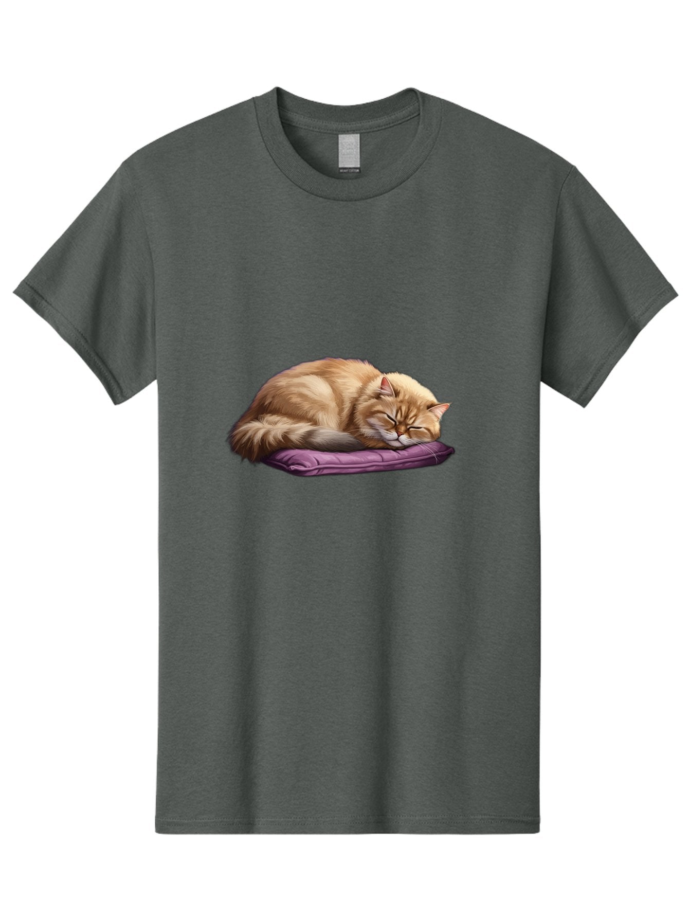 Sleeping-Orange-Cat-1 Men'S Graphic Tee, 100% Cotton, Comfortable Casual Summer Wear, Machine Washable, Vintage Camera, Old Camera, Antique Camera, Black Camera, Classic Photography, Photography Equipment, Nostalgic Device, Film Camera, Bal347 8