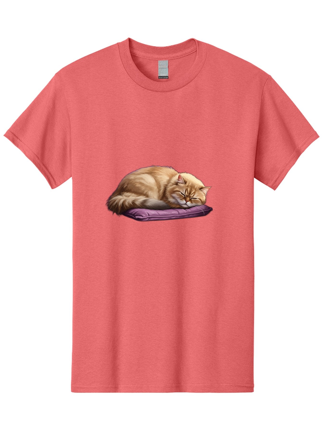 Sleeping-Orange-Cat-1 Men'S Graphic Tee, 100% Cotton, Comfortable Casual Summer Wear, Machine Washable, Vintage Camera, Old Camera, Antique Camera, Black Camera, Classic Photography, Photography Equipment, Nostalgic Device, Film Camera, Bal347 11
